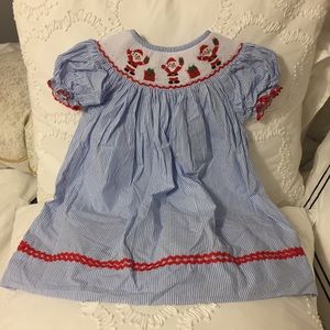 Smocked Christmas Dress